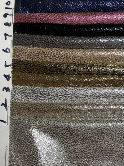 GZ-WD  金屬光澤仿皮革閃光布  幅寬：145CM 側面照